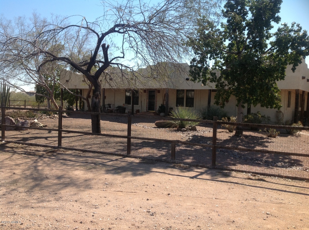 Horse Property for Sale in Mesa AZ on 2+ Ac with 13 Covered Stalls